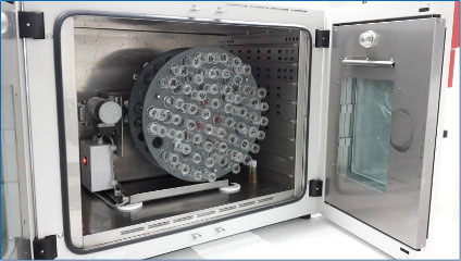 Enlarged view: Hohenheim Gas Test (Menke 1988) Discontinuous in vitro system for measuring short term gas production and estimate feed digestibility.